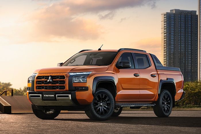 All New Triton yang akan diperkenalkan di ajang JMS 2023.