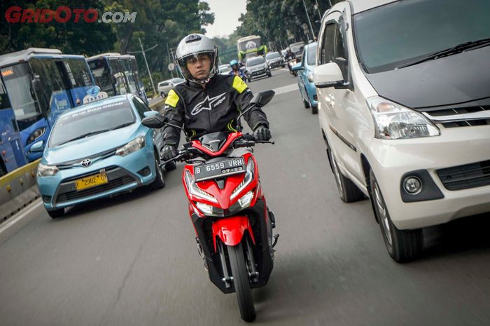 Ilustrasi  lalu lintas Jakarta