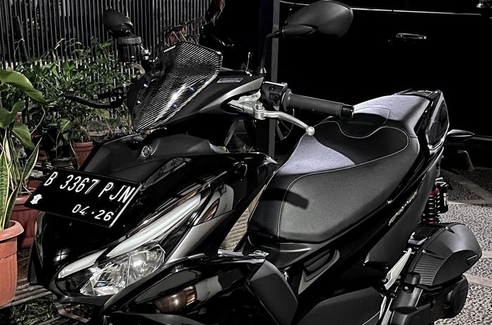 Yamaha Aerox milik Radit