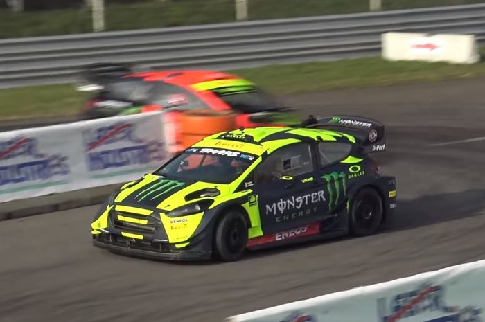 Ford Fiesta WRC +, mobil Valentino Rossi di Monza Rally Show 2018