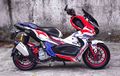 Modifikasi Honda ADV 150 Nyentrik Terinspirasi Helm Legenda MotoGP