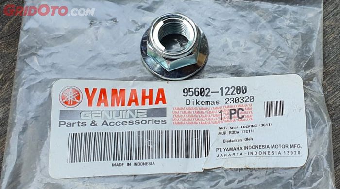 Mur as roda V-Ixion buat mur pulley depan Yamah Aerox 155, anti copot harganya Rp 15 ribu !