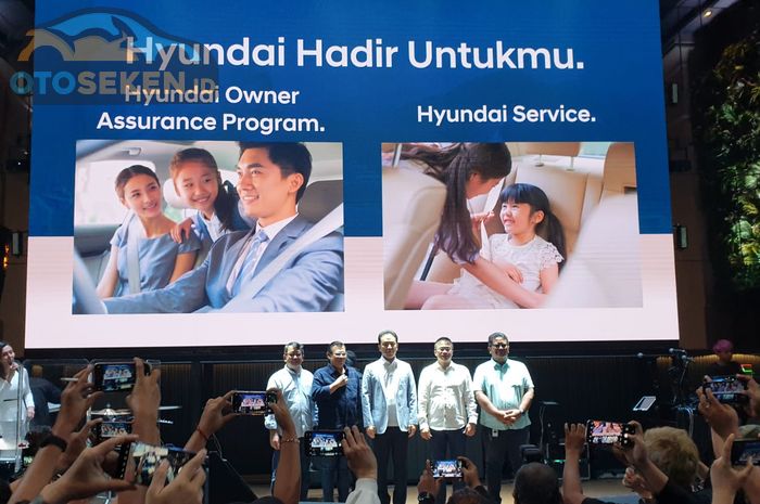 PT Hyundai Motors Indonesia (HMID) memperkenalkan inovasi purnajual terbaru Hyundai Hadir Untukmu