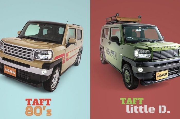 Modifikasi Daihatsu Tarf Reborn hasil garapan bengkel DAMD, Jepang