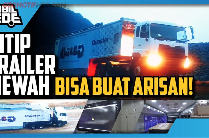 Truk trailer mewah 