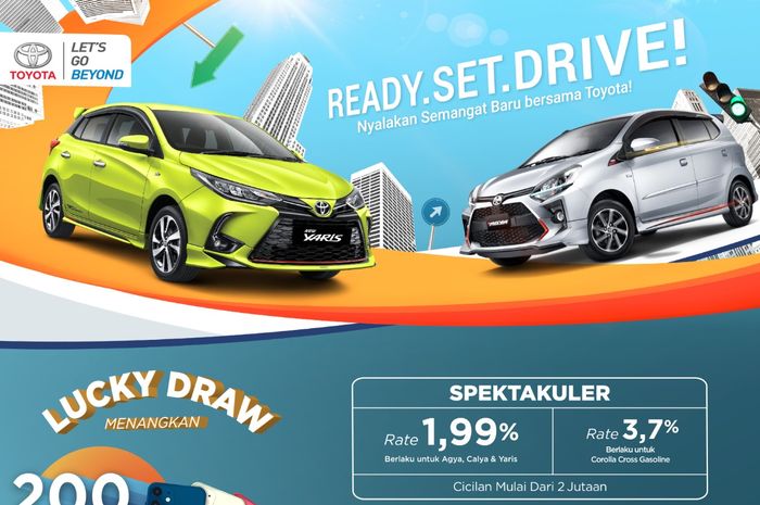 TAM menawarkan program penjualan Toyota awal tahun 2021, yakni special rate bagi pembelian mobil Toyota dengan memberikan total benefit