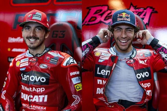 Diperkuat Francesco Bagnaia dan Enea Bastianini, Ducati akan memiliki dua pembalap kuat di MotoGP 2023