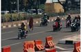 Parah, Ninja Jadi-jadian Nekat Membelah Padatnya Jalanan Depok