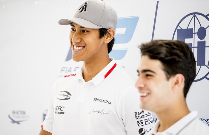 Sean Gelael susah tiba di Azerbaijan, guna menjalani ronde kedua F2 di sirkuit jalan raya Baku