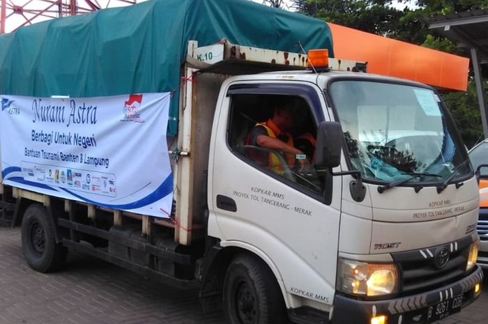 Bantuan untuk korban tsunami Banten dan Lampung dari Astra Group