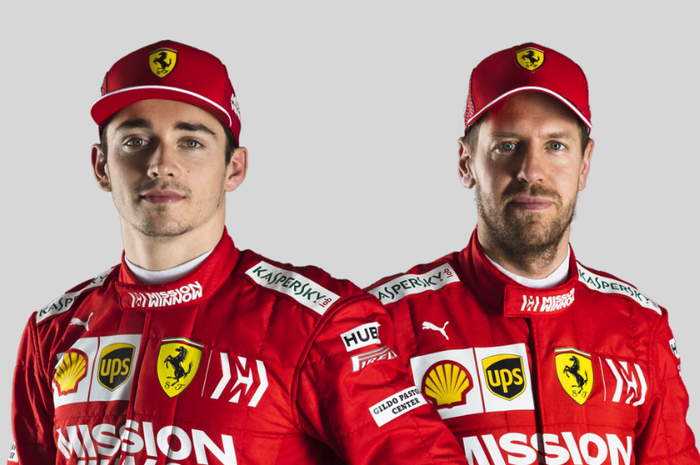 Charles Leclerc dan Sebastian Vettel akan berduet pada musim F1 2019