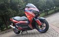 Enggak Diledekin Lagi, Yamaha XMAX Sporty Upgrade Kaki-kaki Racing