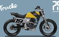 Kawasaki W175 Dijadikan Flat Tracker, Buntut Pendek, Pakai Monosok