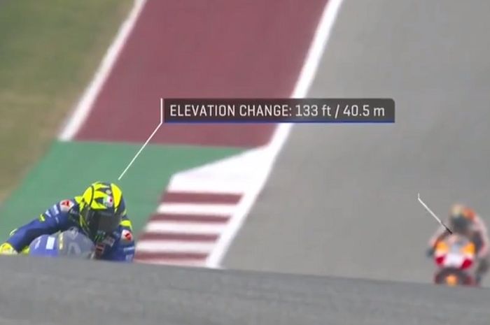 Tanjakan neraka di MotoGP America.