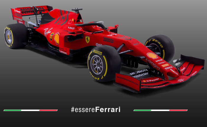 Mobil baru tim Ferrari, SF90, untuk F1 2019