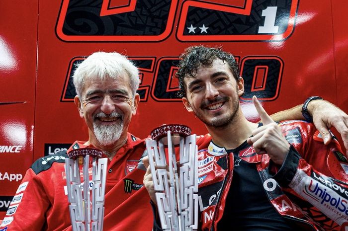 General Manager Ducati Corse, Gigi Dall'Igna, lontarkan pernyataan makjleb buat Jorge Martin yang masih mencari alasan soal kekalahannya dari Pecco Bagnaia di MotoGP 2023