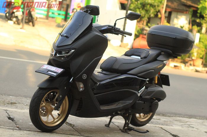 All New Yamaha NMAX pindah posisi pelat nomor