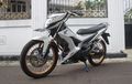 Dibalut Full Karbon Kevlar Putih, Honda Sonic 150R Makin Sporty