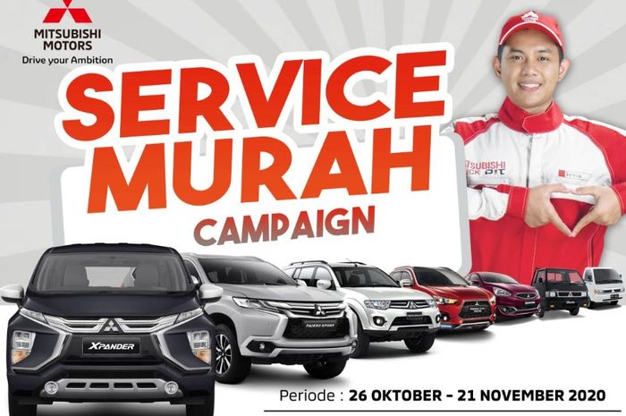 Mitsubishi Regional Campaign berlangsung mulai 26 Oktober&ndash;21 November 2020 di seluruh jaringan dealer resmi 3S Mitsubishi Motors Indonesia