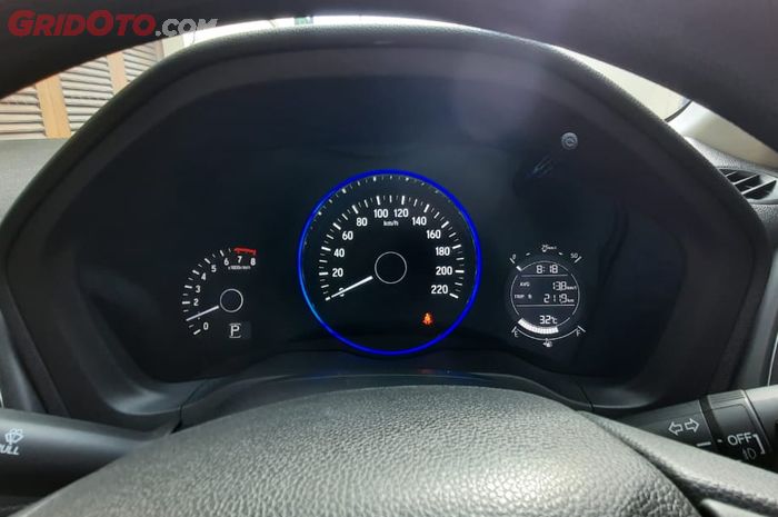 Ilustrasi speedometer Honda HR-V