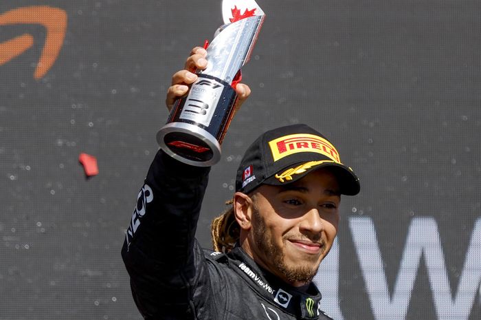 Lewis Hamilton kembali naik podium setelah finish di tempat ketiga F1 Kanada 2022
