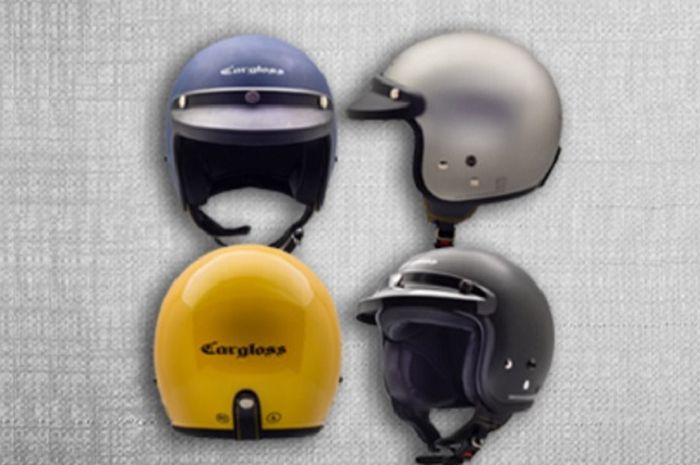 Ilustrasi produk helm Cargloss