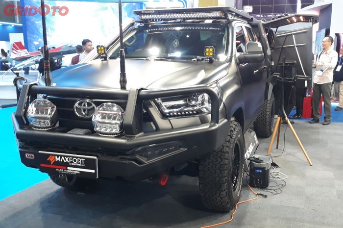 Maxfort rilis modular kit TAC-ROV yang dirancang khusus untuk mobil double cabin