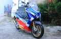 Yamaha NMAX Berjubah Mandalika Racing SAG Team Ini Punya Kaki Keren