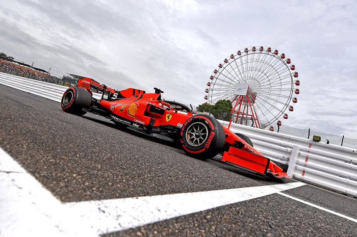 Ferrari tampil mendominasi, Sebastian Vettel meraih pole position kelimanya di Suzuka, berikut hasil kualifikasi F1 Jepang 2019