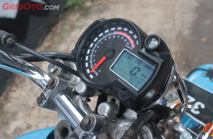 Speedometer Honda MegaPro custom pakai Koso Digital