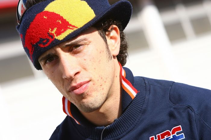 Andrea Dovizioso saat bersama Repsol Honda