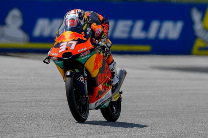 Pedro Acosta masih memuncaki klasemen sementara Moto3 2021