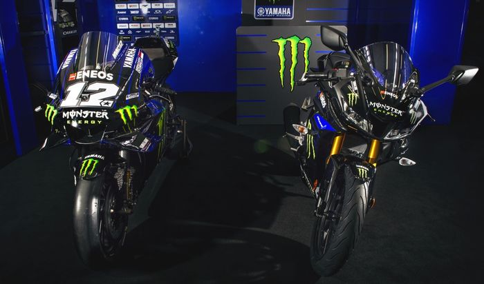 Sedikit perbedaan ada di area samping windshield, di mana R125 tidak ada aksen warna biru