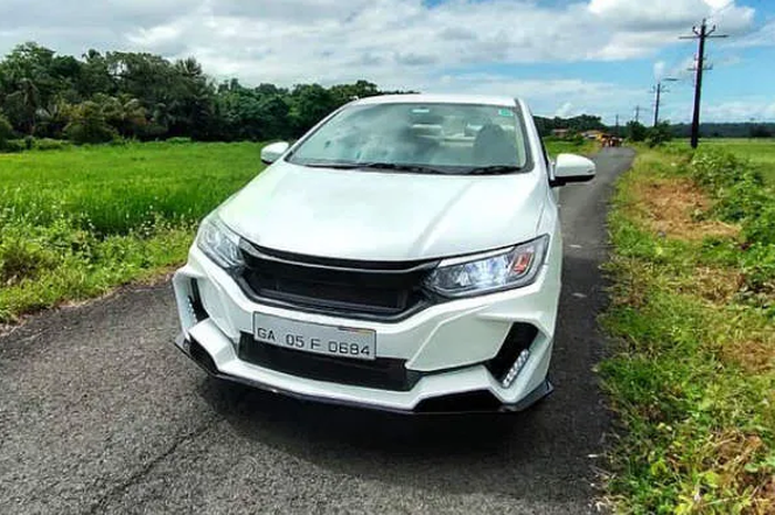 Modifikasi Honda City pakai bumper transformer