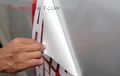Cara Melepas Stiker, Bahan Vynil Atau Plastik Gampang, Campuran Kertas Yang Susah 