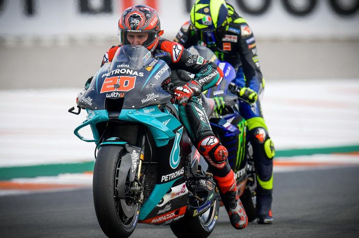 Gagal jadi juara dunia MotoGP 2020, Fabio Quartararo menyesal pakai motor yang sama dengan Valentino Rossi