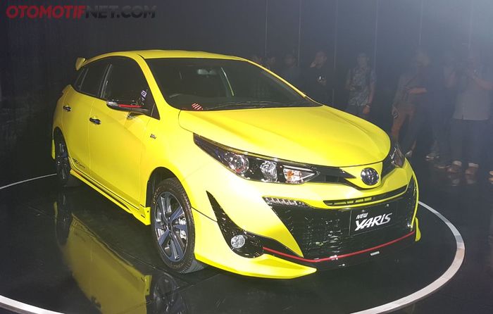 Fascia depan Toyota Yaris 2018 Indonesia