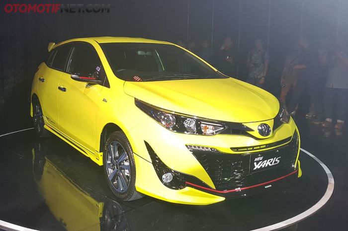 Fascia depan Toyota Yaris 2018 Indonesia
