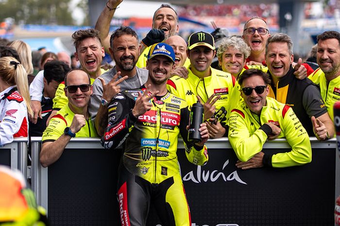 Fabio Di Giannantonio meraih podium 3 di MotoGP Spanyol 2026