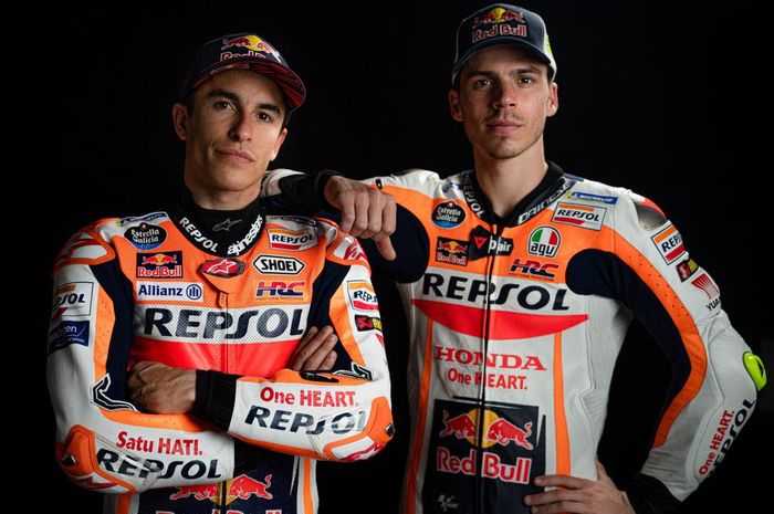 Marc Marquez punya pesan tersendiri untuk tandem barunya di tim Repsol Honda, Joan Mir menjelang MotoGP 2023.