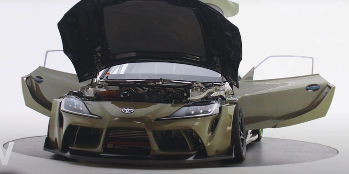 Toyota Supra Eurofighter dengan mesin 2JZ yang legendaris