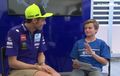 Seperti Ini Aksi Valentino Rossi dan Maverick Vinales Saat Diwawancarai Anak Kecil
