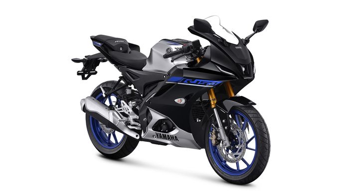 Yamaha R15M Connected-ABS dibekali traction control, rem ABS dan Quickshifter untuk upshift.