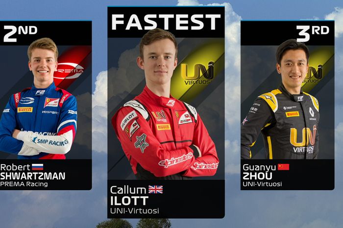 Hasil kualifikasi F2 Spanyol, Callum Ilott menempati pols position