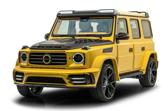 Mercedes-AMG G63 besutan Mansory berkelir paling kuning