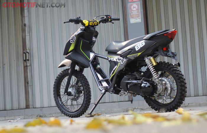 Yamaha X-Ride Siap Adventure, Rangka Diroll & Pasang Ban Tahu 17 Inci