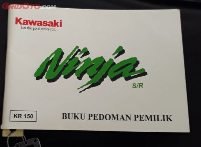 Buku manual Kawasaki Ninja 150 R tahun 2003