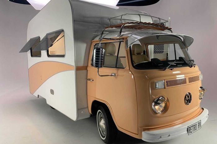 VW Kombi motorhome dengan kabin nyaman