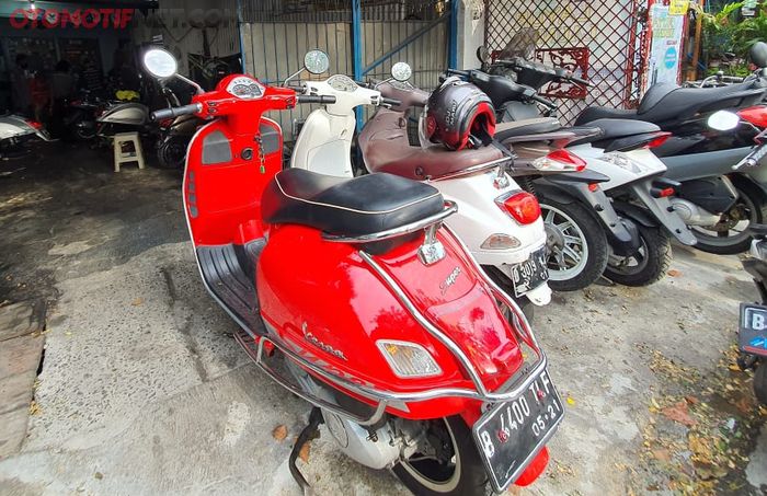 Vespa matic bekas sekennya mulai dari Rp 24 jutaan