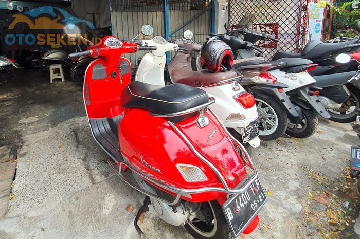 Vespa matic bekas sekennya mulai dari Rp 24 jutaan